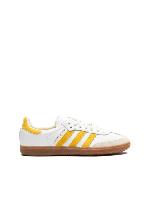 Samba OG "SPORTY & RICH - White Bold Gold" sneakers