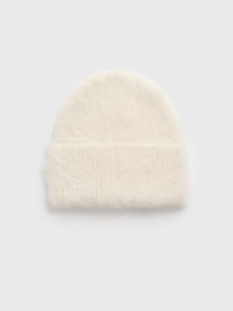 TOTEME Alpaca knit beanie ecru