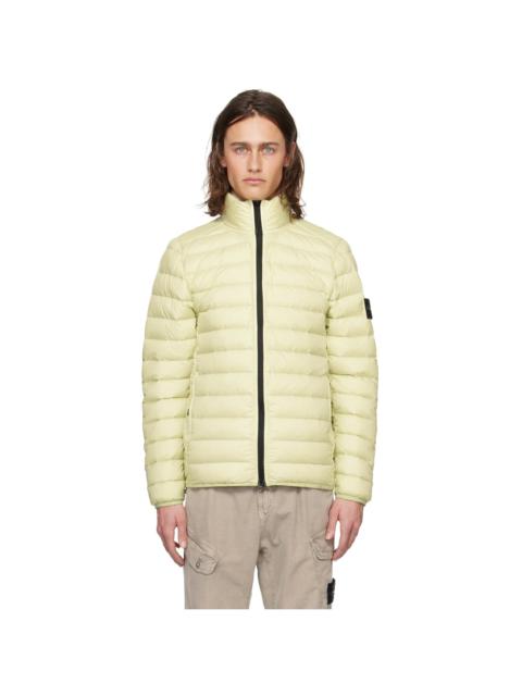 Green Garment-Dyed Down Jacket