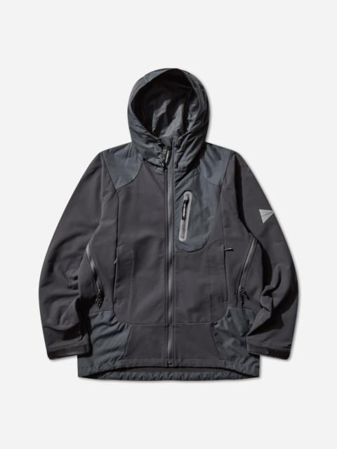 and Wander Men's Stretch Shell Jacket Dark Gray