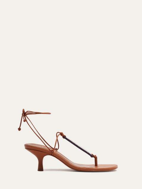 FARM RIO Stone Kitten Heel Sandal