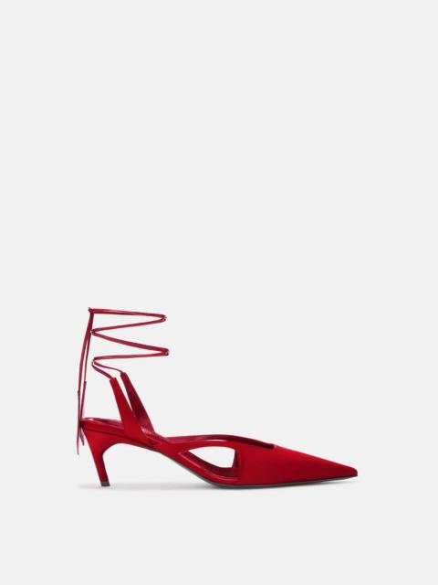 THE ATTICO ''DIANE'' RED SLINGBACK