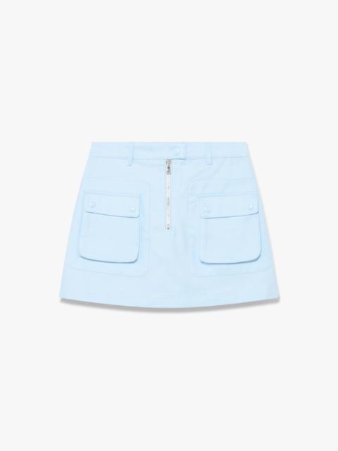 CASABLANCA Blue Pocket Mini Skirt | Casablanca Paris