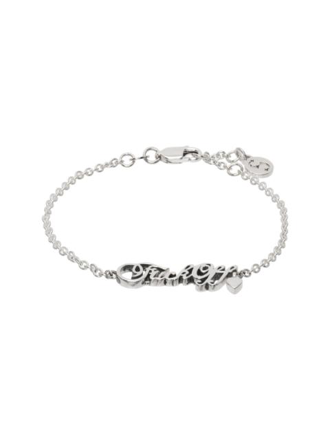STOLEN GIRLFRIENDS CLUB 'Fuck Off' Script Bracelet