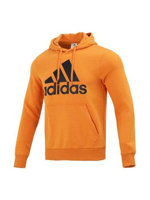 Men's adidas Bl Fl Hd Kangaroo Pocket Orange H58975