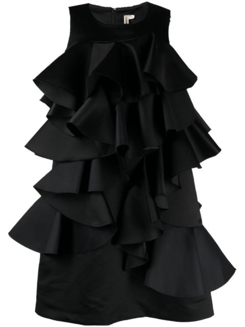 Comme Des Garçons ruffled cotton dress
