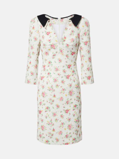 SHUSHU/TONG Floral midi dress