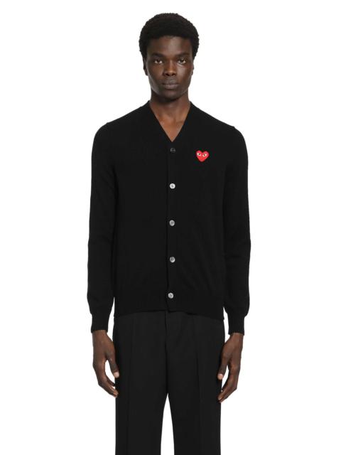 Comme des Garçons PLAY Heart Wool Cardigan