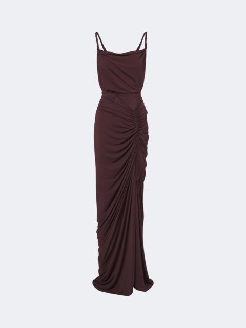 Rick Owens Nadia ruched jersey gown