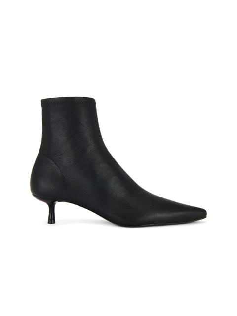 SIMKHAI Joni Stretch Leather Ankle Boot