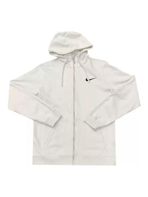 Nike Nike Logo Full Zip Hoodie 'White' FJ1320-030