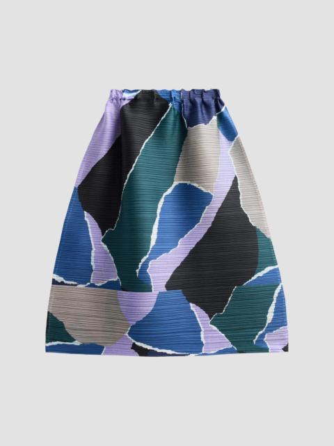 Pleats Please Issey Miyake Women's Surprise! Plissé Midi Skirt - Purple