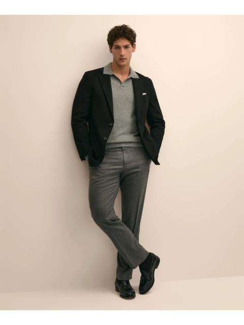 Brooks Brothers Classic Fit Wool Flannel Dress Pants