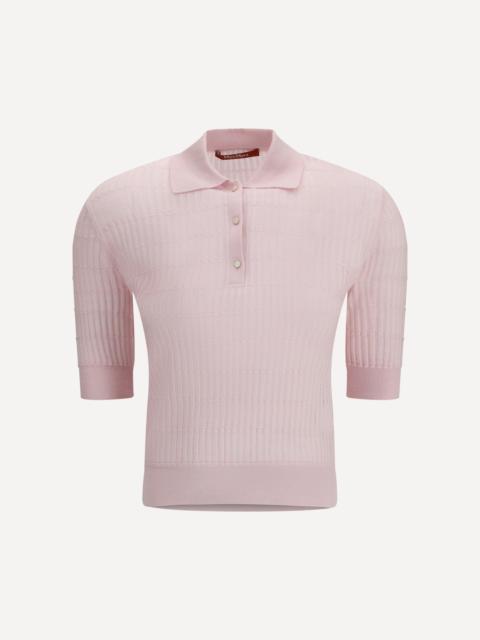 Max Mara Studio Polo Gallo in wool and silk
