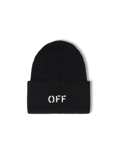 Off Stamp Loose Beanie