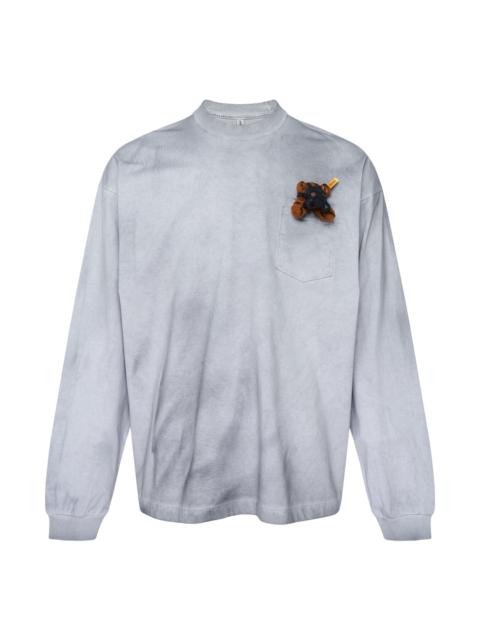 doublet Gas Mask Bear Long Sleeve Tee