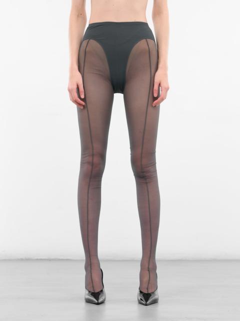 Gray Re-Edit Pantyhouse Tights