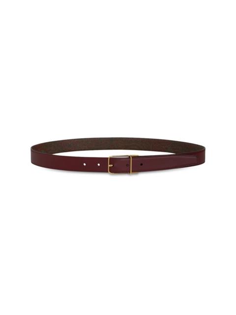 Etro reversible buckled leather belt