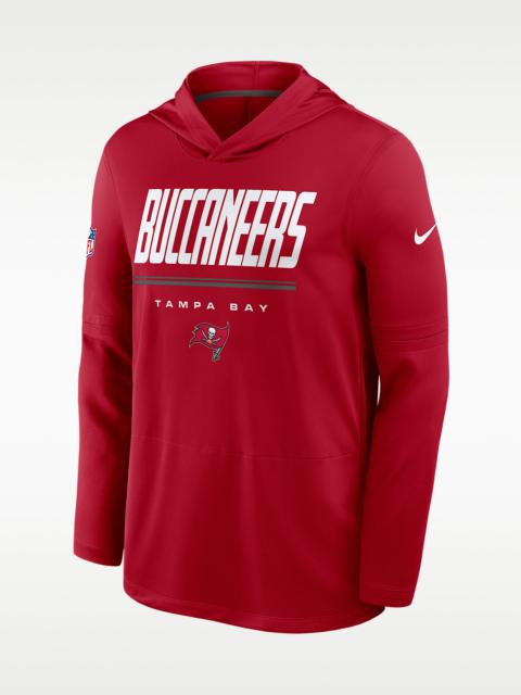 Nike Tampa Bay Buccaneers Sideline Men's Nike Dri-FIT NFL Long-Sleeve Hooded Top