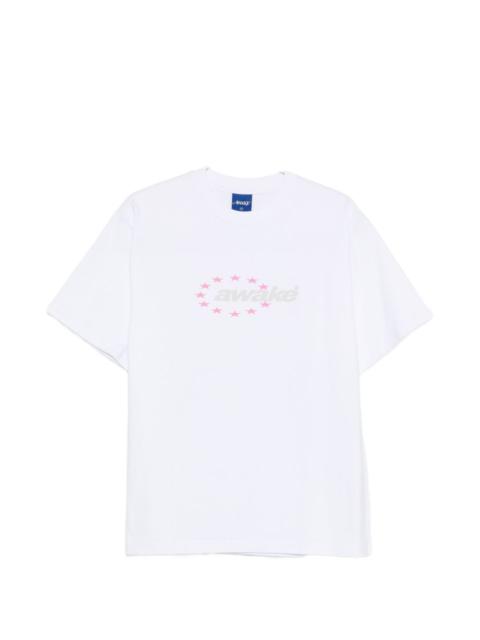 AWAKE NY star logo T-shirt