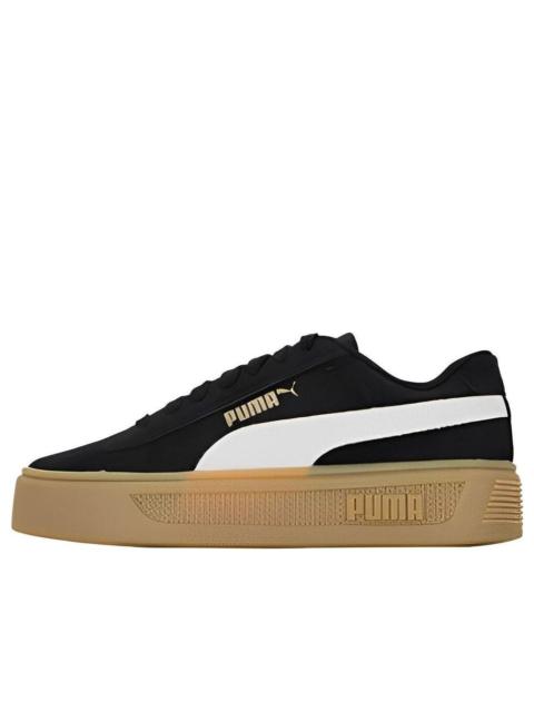 (WMNS) PUMA Smash Platform v3 SD 'Black' 391942-02