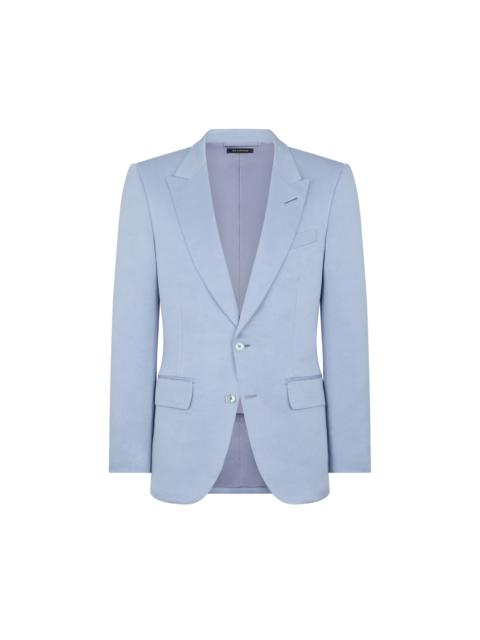 TOM FORD IRREGULAR PEACHED SATIN JACKET