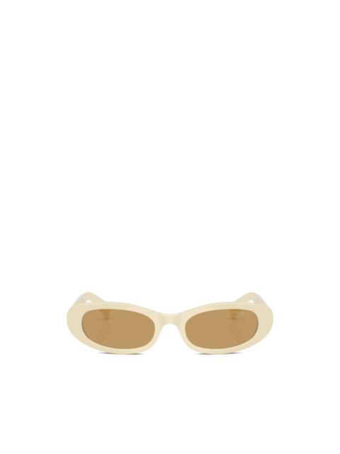 Miu Miu oval-frame sunglasses