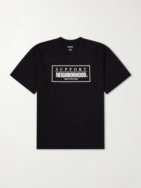 NEIGHBORHOOD Logo-Print Cotton-Jersey T-Shirt