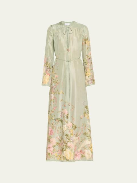 Waverly Floral Billow Maxi Dress