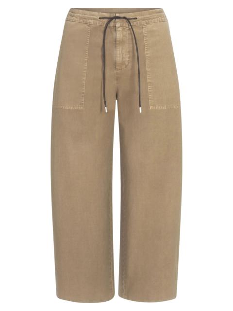 FRAME Women's The Gallery Cotton Pants - Army