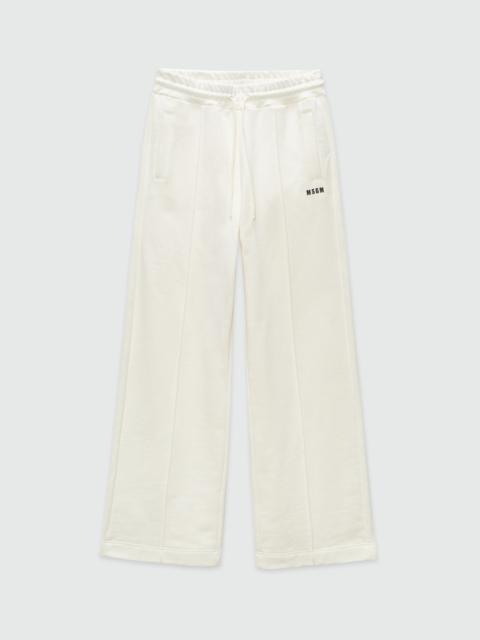 MSGM Jersey jogging pants