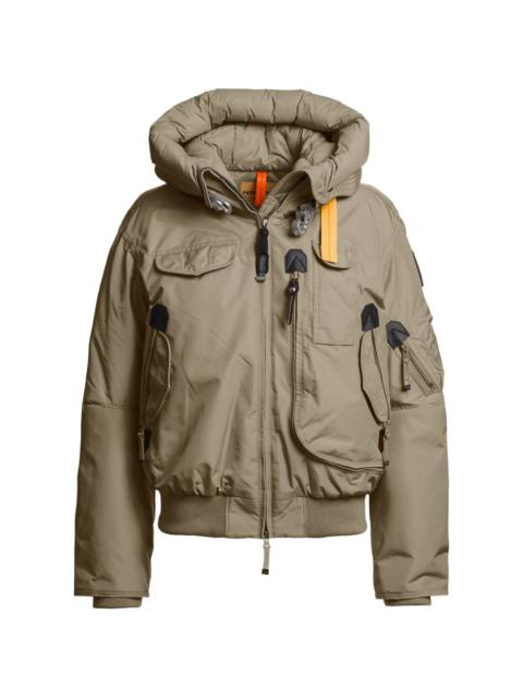 PARAJUMPERS Gobi down-filled hooded bomber jacket