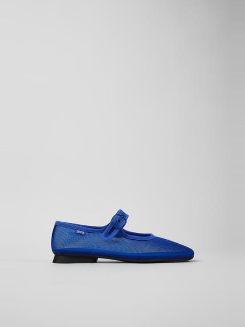 CAMPER Casi Myra Blue Textile Mary Jane for Women