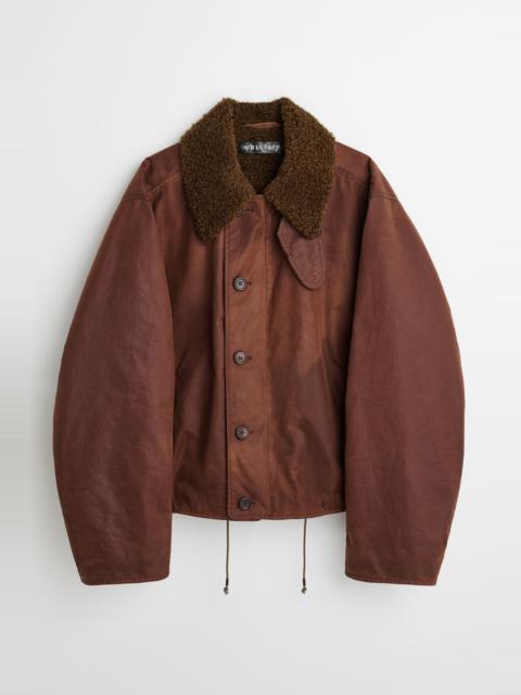 Our Legacy Grizzly Jacket Oxblood Everwax
