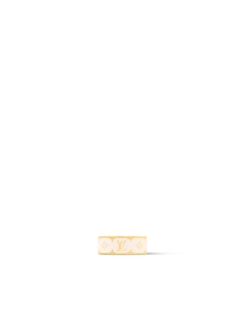 Louis Vuitton Nanogram Enamel Ring