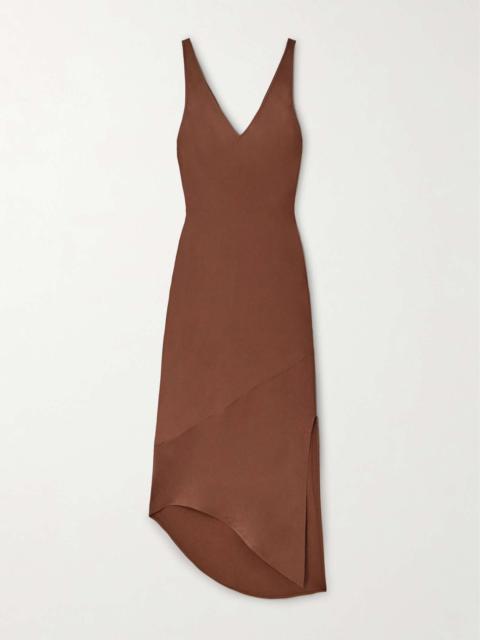 JW Anderson Satin midi dress