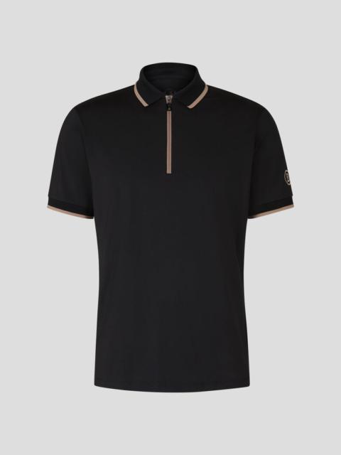 BOGNER Cody Functional polo shirt in Black