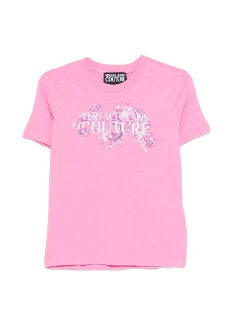 VERSACE JEANS COUTURE logo-print T-shirt