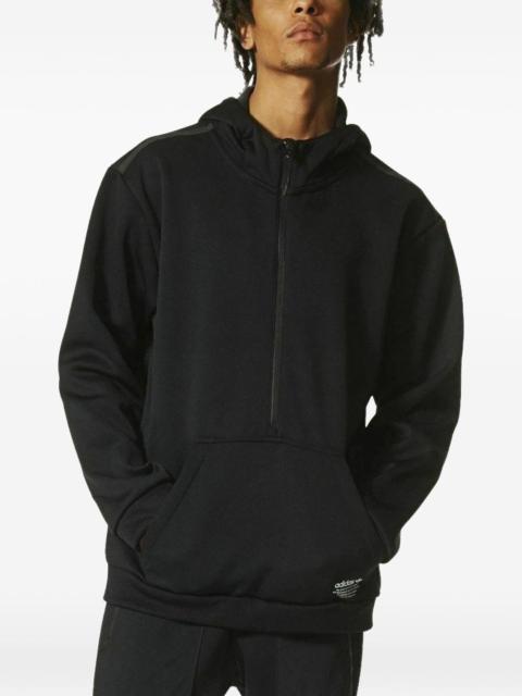 adidas zip-neck hoodie