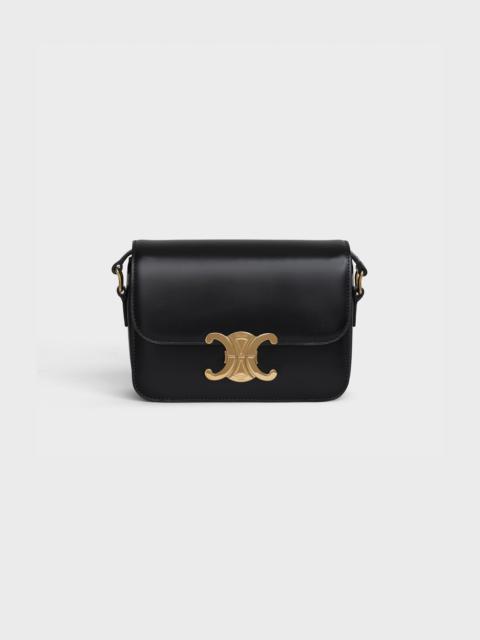 CELINE Teen Triomphe Bag in shiny calfskin