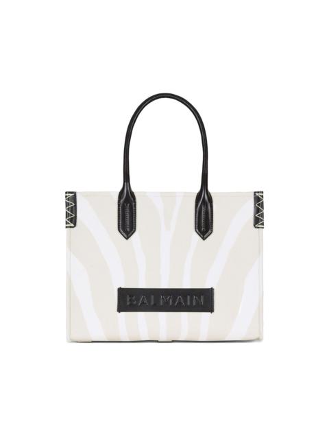 Balmain medium logo-patch tote bag