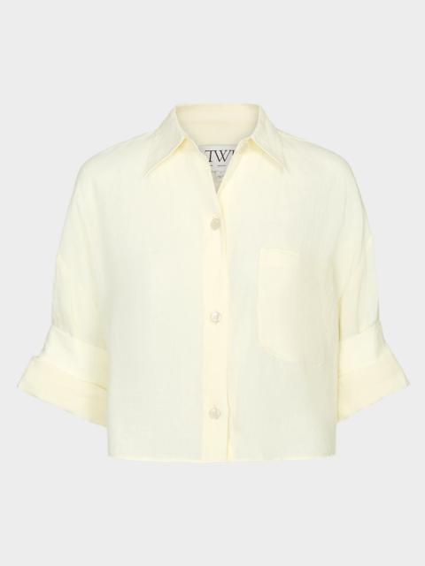 TWP Next Ex Cropped Shirt