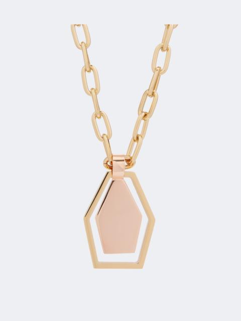 La DoubleJ Swinging Portal gold-plated necklace