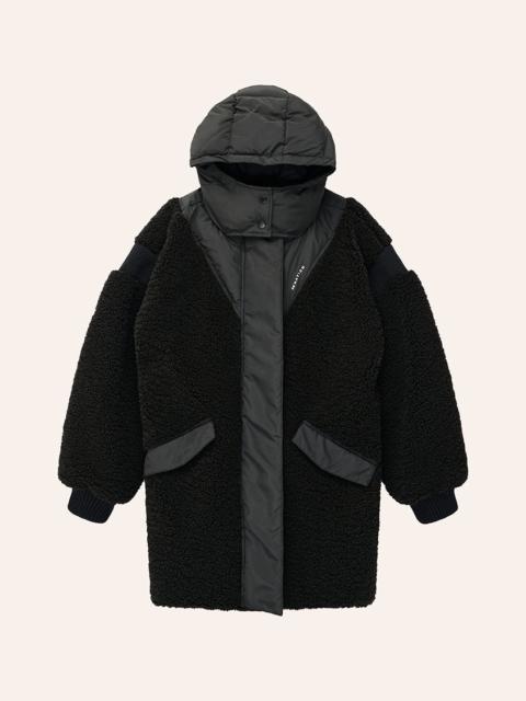 P.E NATION DISTRICT JACKET IN BLACK
