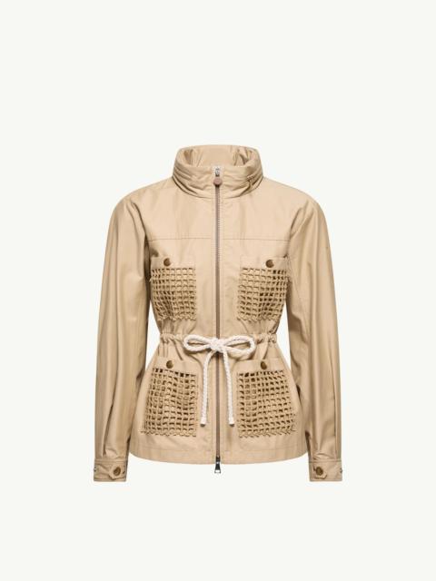 Moncler Bougain Twill Hooded Jacket