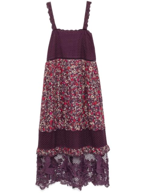 FARM RIO Chelsea garden embroidered dress