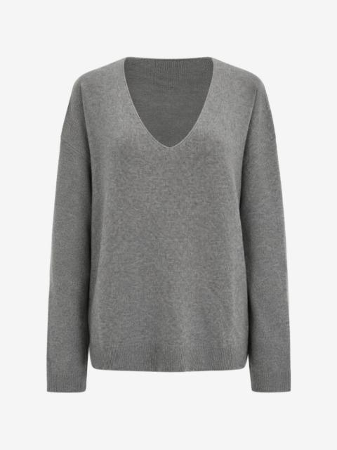 LE KASHA knitted V-neck sweater