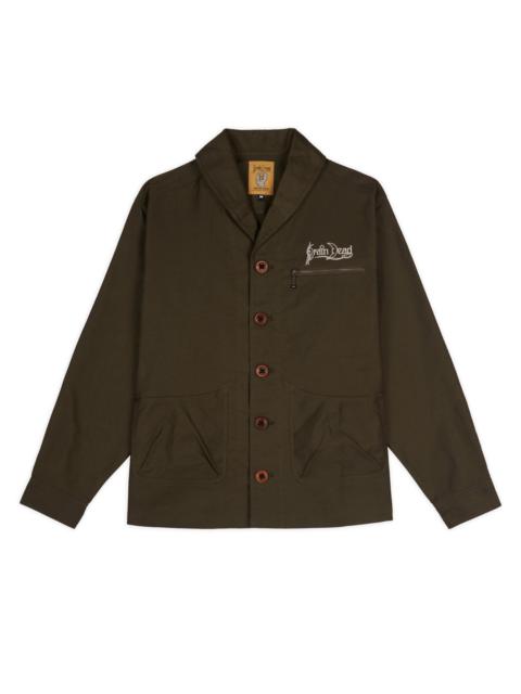 BRAIN DEAD Shawl Collar Work Jacket - Mallard