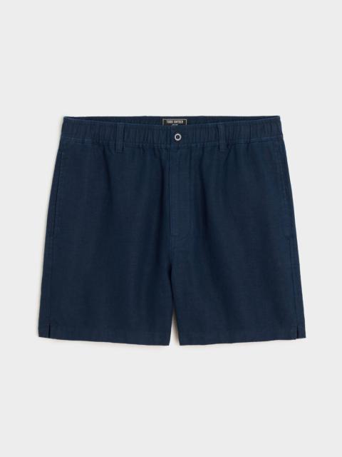 TODD SNYDER 5" Linen Beachcomber Short