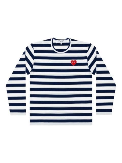Comme des Garçons PLAY striped T-shirt